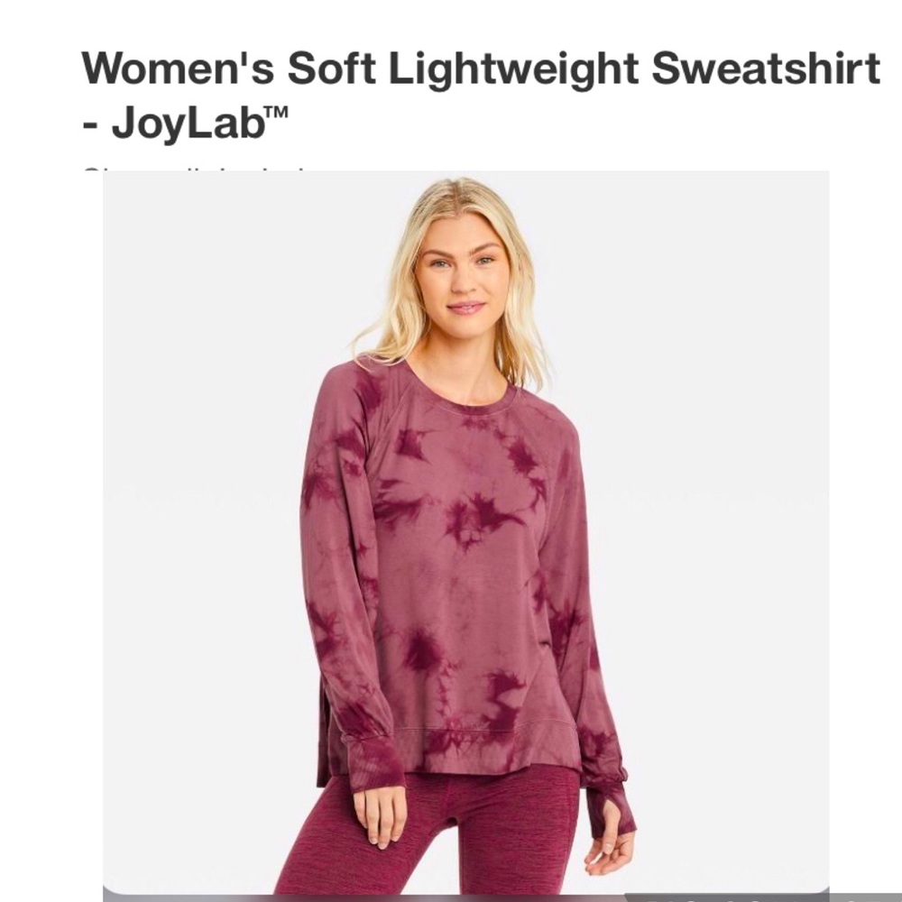 JoyLab French Terry Crewneck